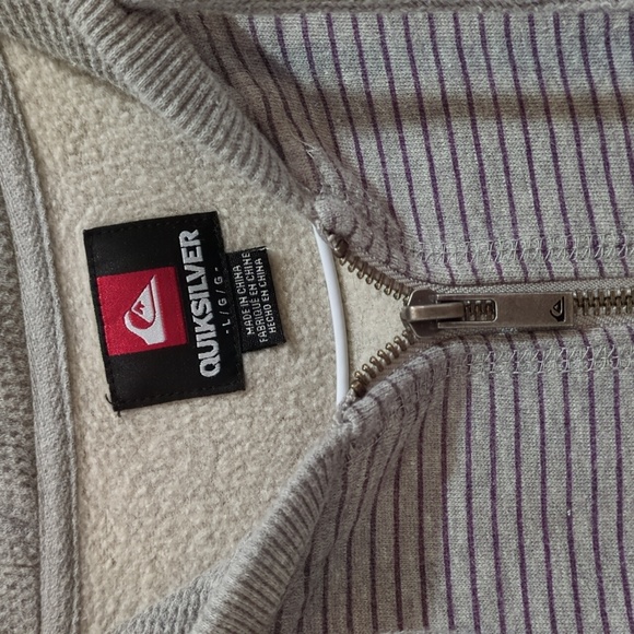 Y2K Quicksilver Zip Up Hoodie - Picture 3 of 6